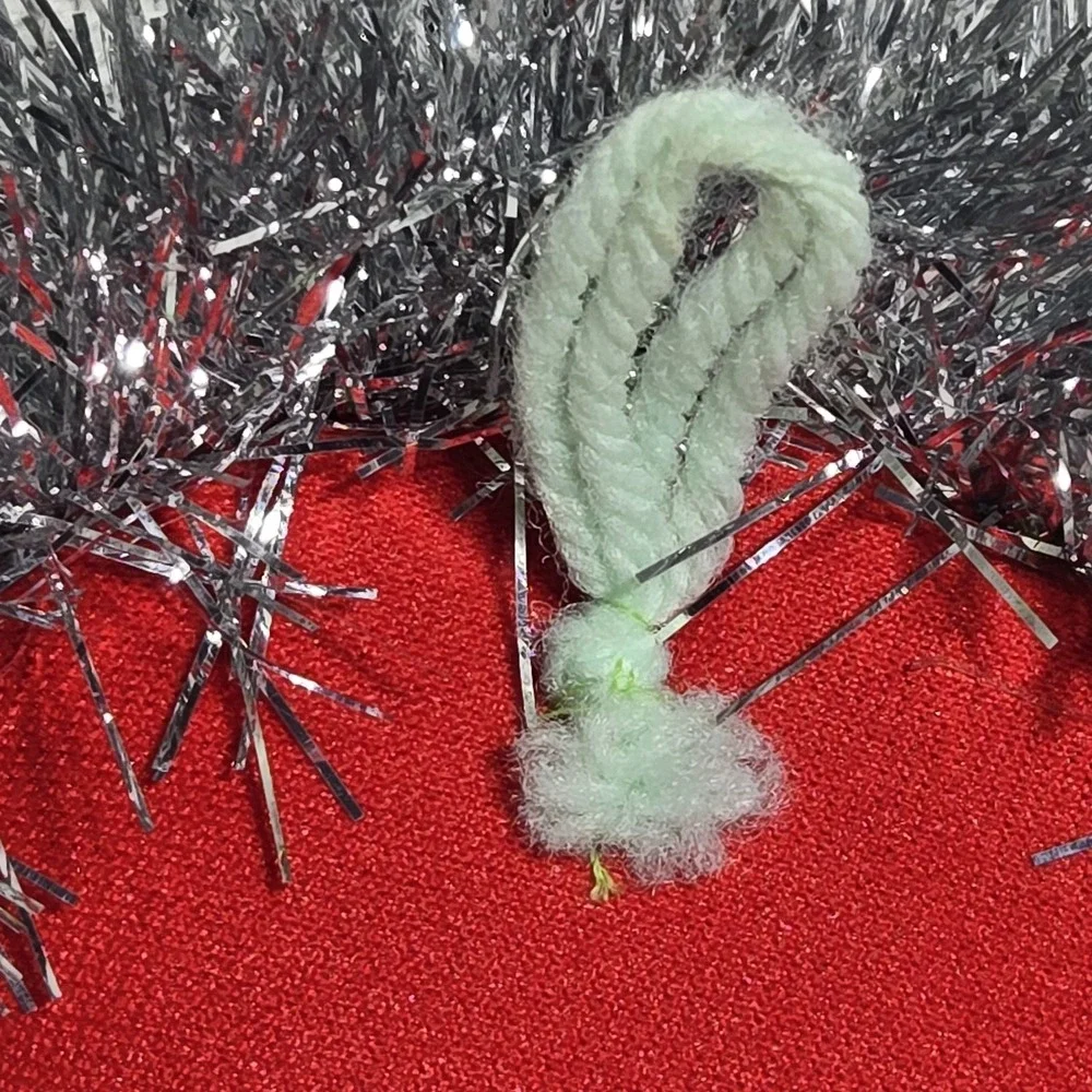 VINTAGE Homemade‎ Christmas Tinsel 14